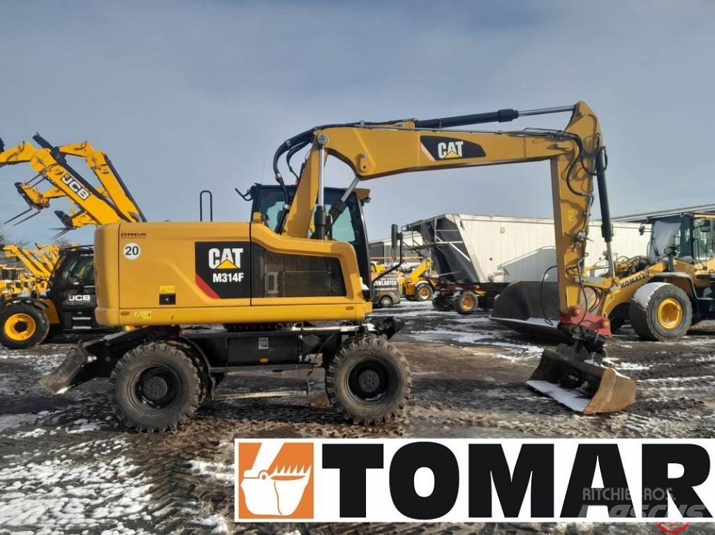 CAT M 314 F  휠 굴삭기