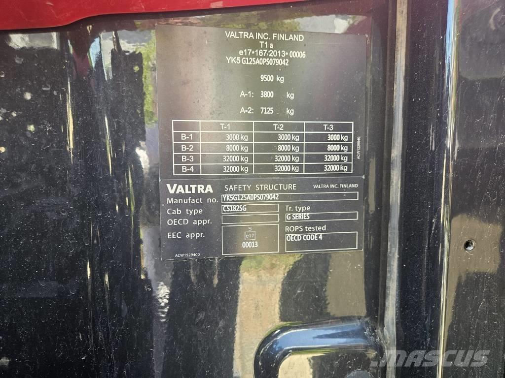 Valtra G 125 EA 트랙터