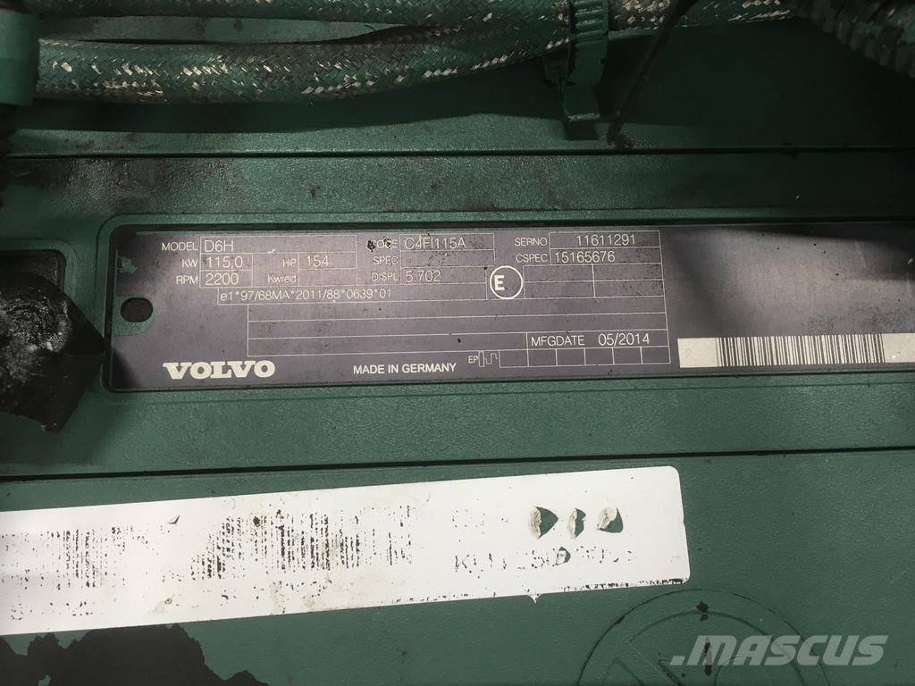 Volvo D6H CORE 건설 장비 - 기타