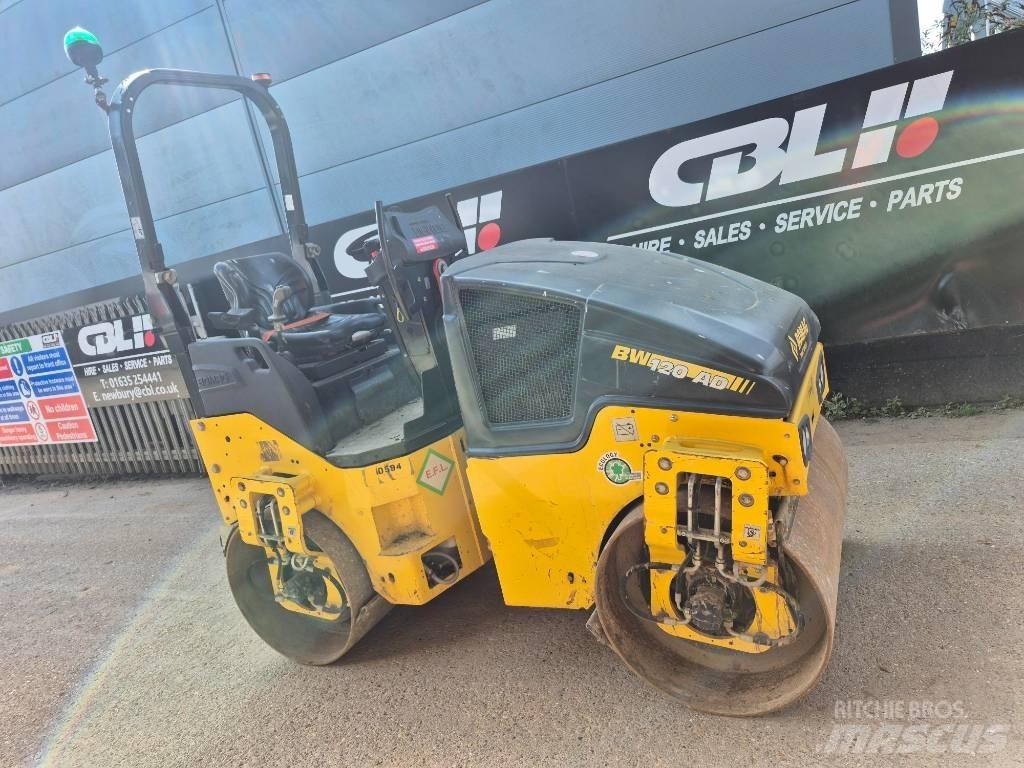 Bomag BW 120 AD-5 트윈 드럼 롤러