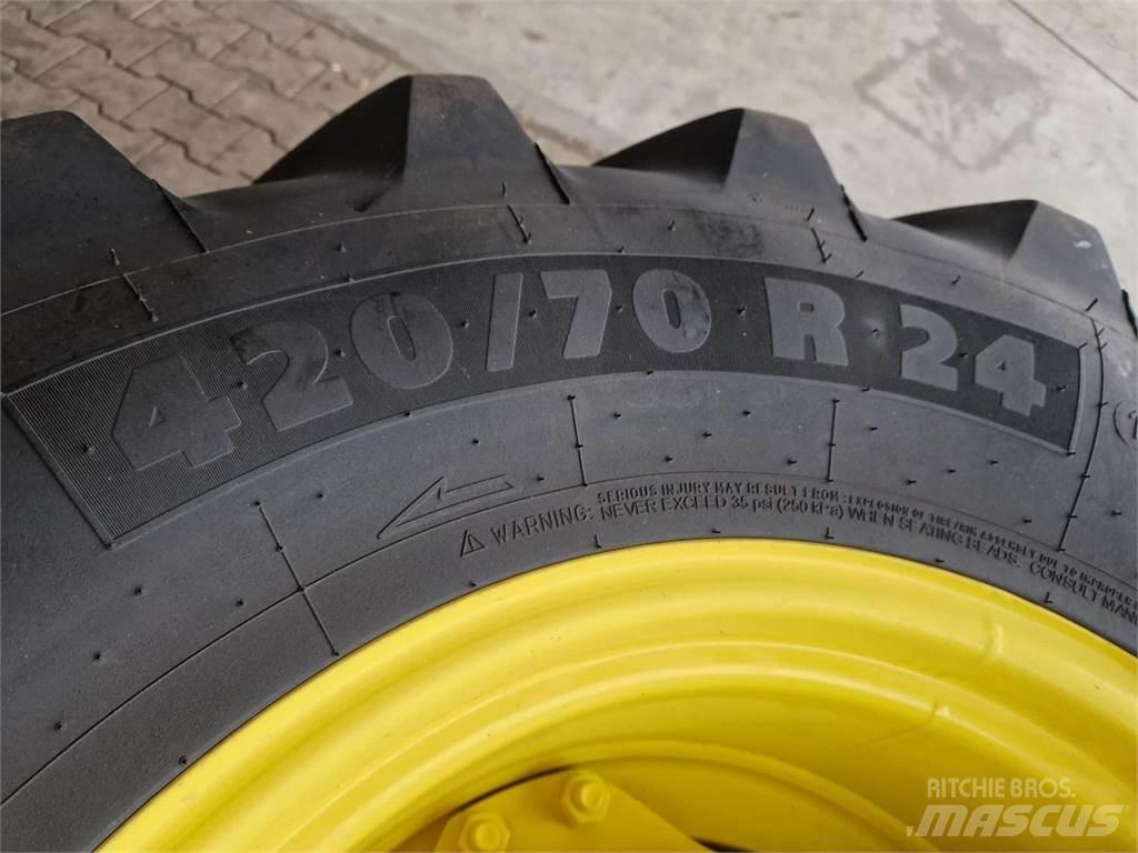 Michelin 420/70R24 타이어, 휠 및 림