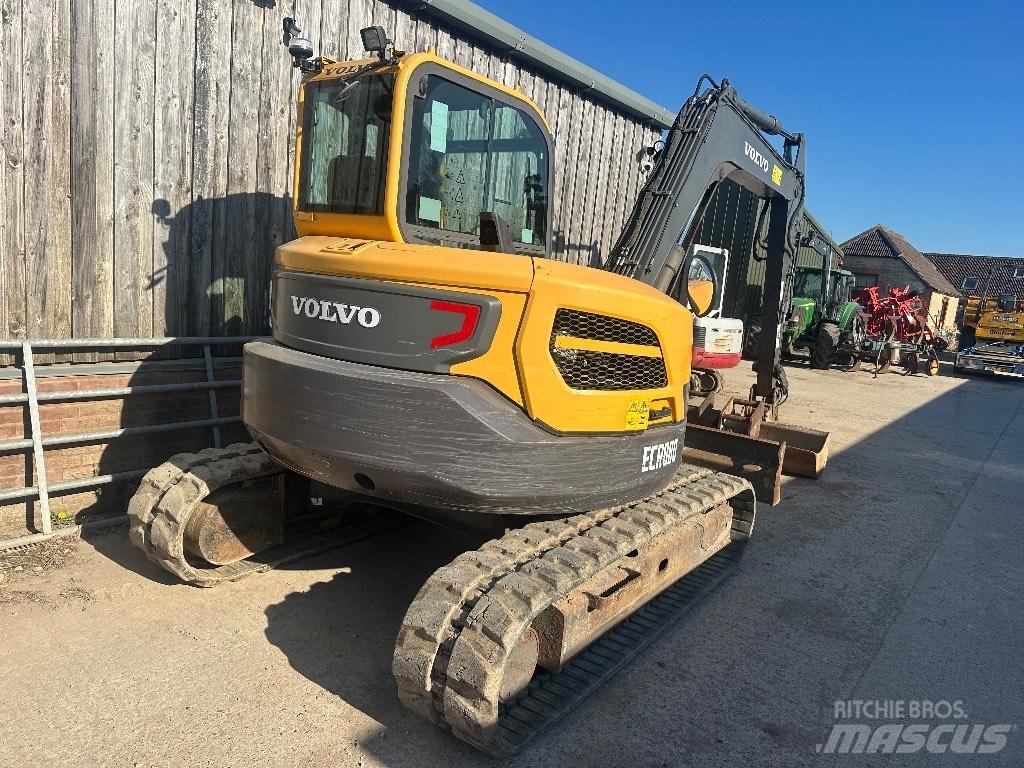 Volvo EC 88 중형굴삭기 7톤-28톤