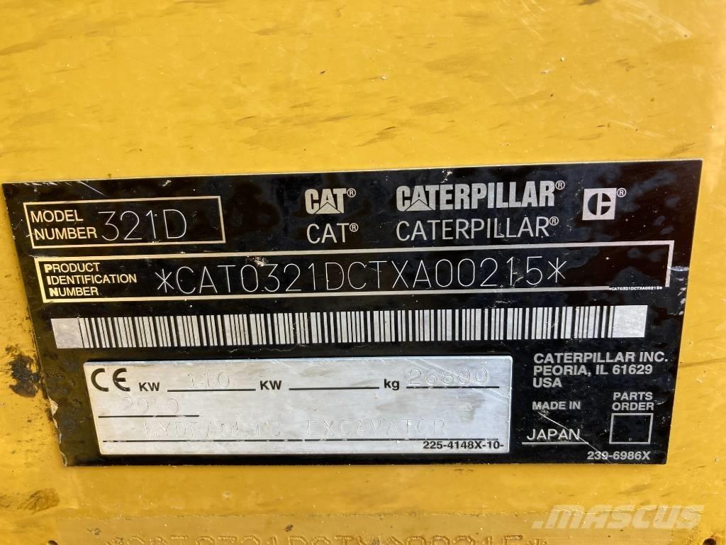 CAT 321 D 대형 굴삭기 29톤 이상