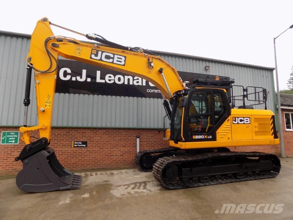 JCB 220X LC 대형 굴삭기 29톤 이상