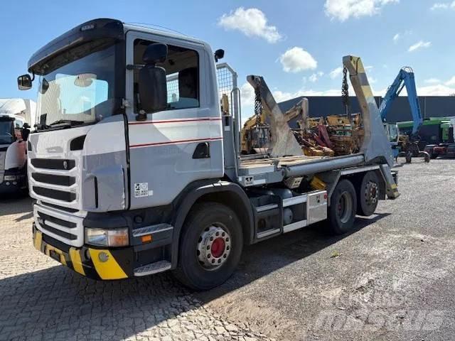 Scania G440 6x2 스킵 로더 트럭
