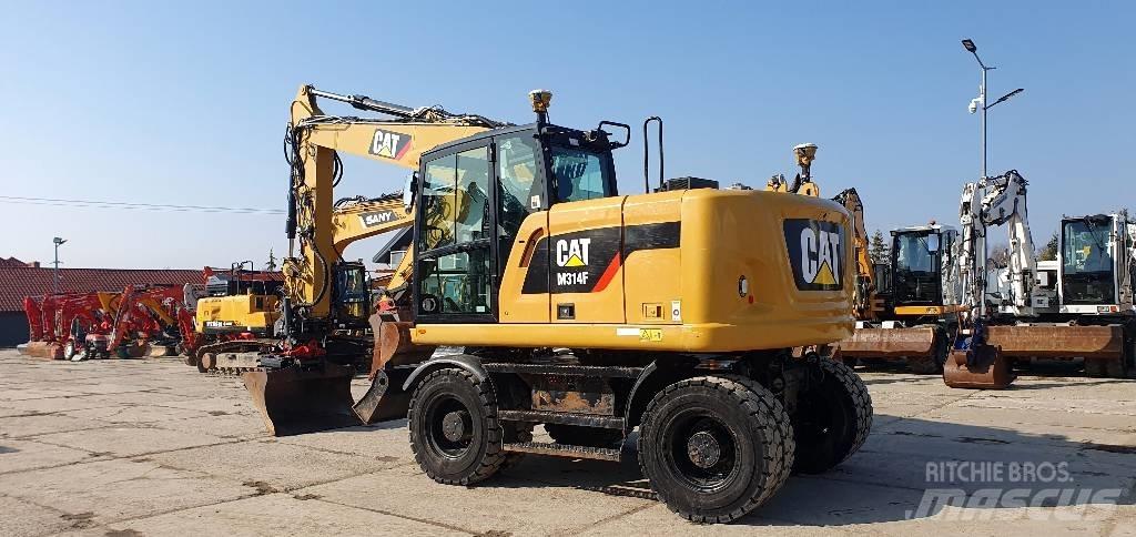 CAT M314 F  휠 굴삭기