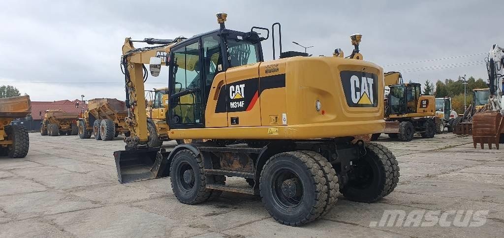 CAT M314 F  휠 굴삭기
