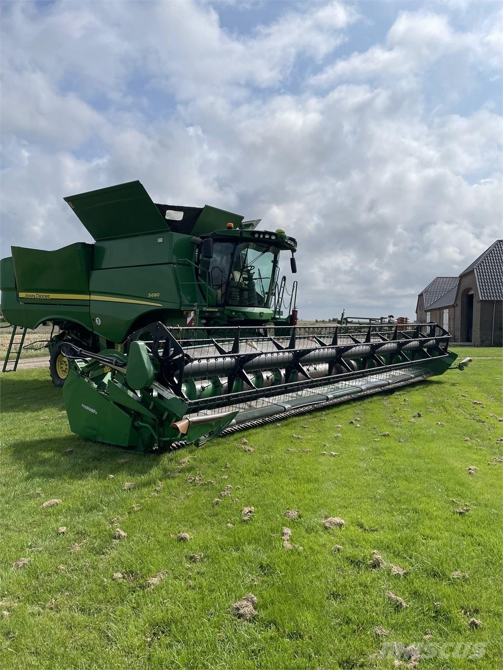John Deere S 680 콤바인 수확기
