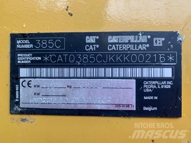 CAT 385 C L  385CL 대형 굴삭기 29톤 이상