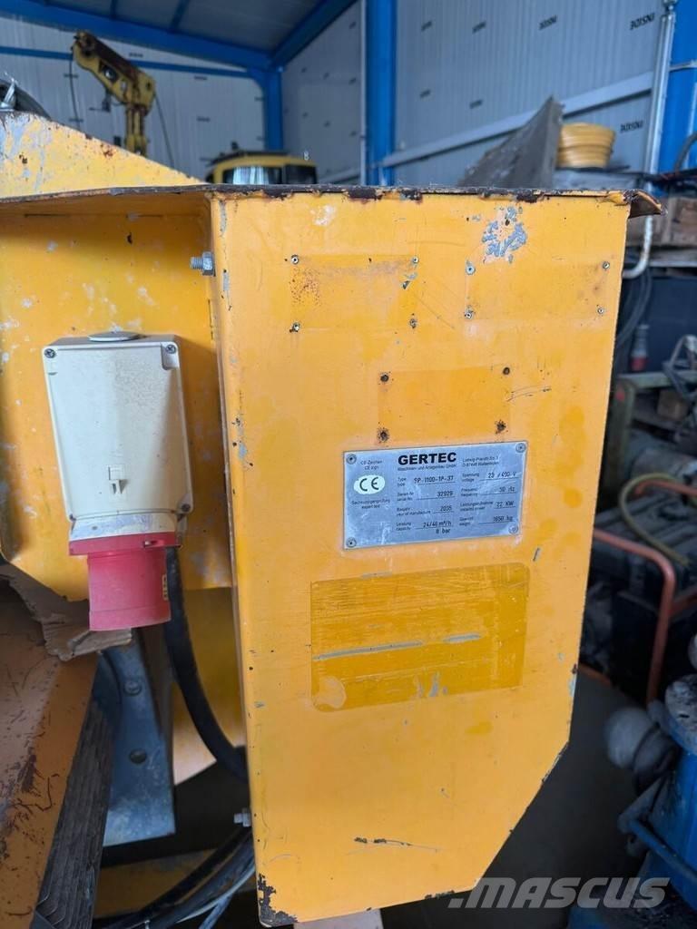 GERTEC SP 1100 콘크리트 펌프카