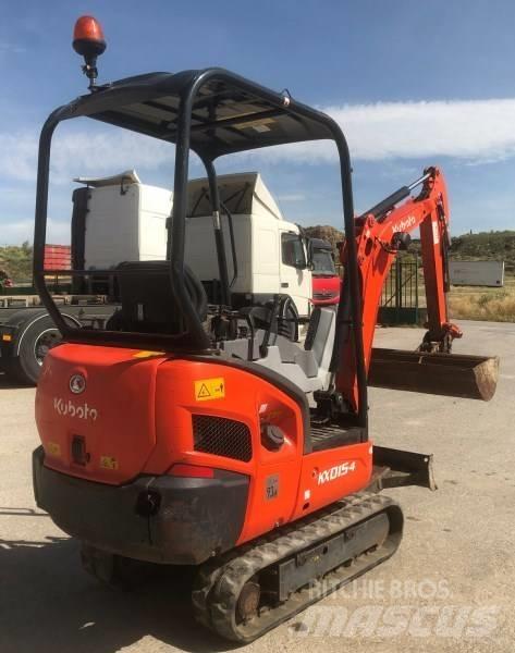Kubota KX 015-4 소형 굴삭기 7톤 미만