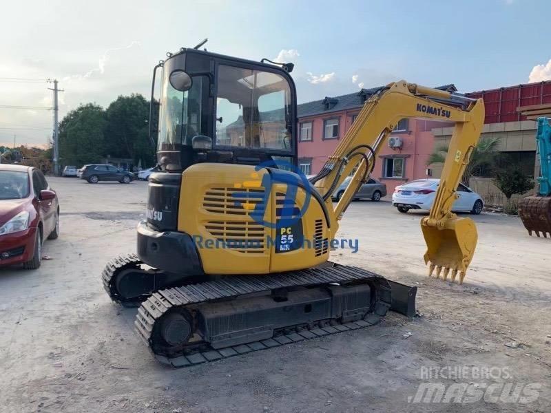 Komatsu PC 55 MR 소형 굴삭기 7톤 미만