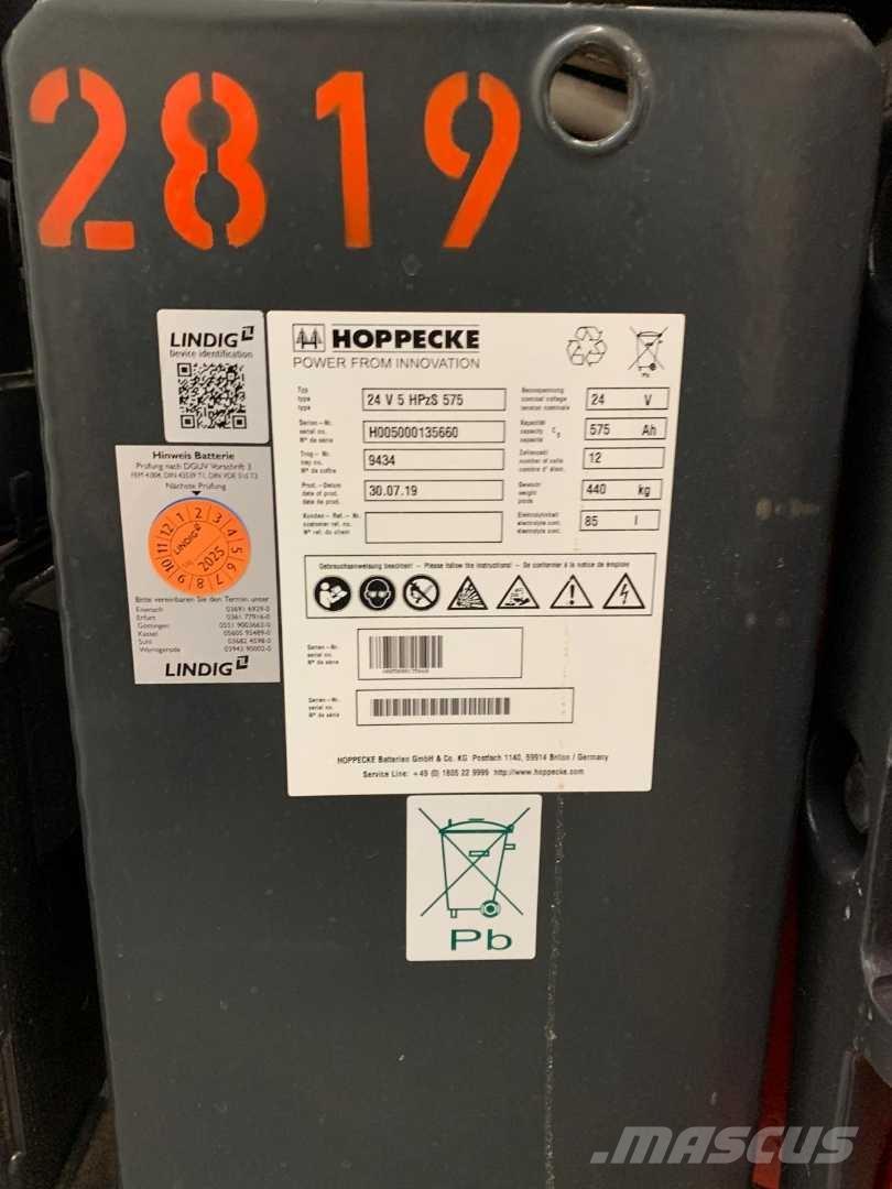 Linde E12 전동 지게차