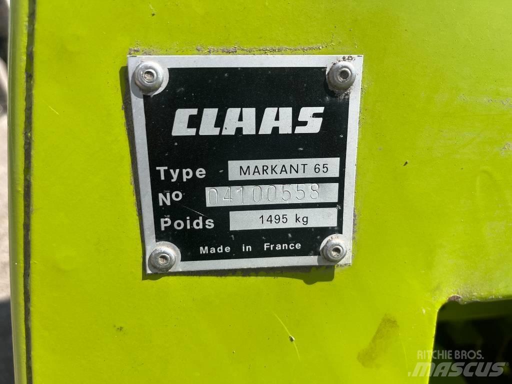 CLAAS Markant 65 각형 곤포기