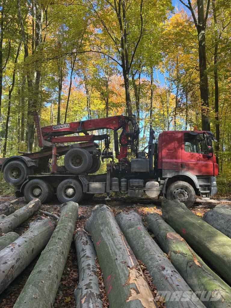 DAF CF 510 목재 트럭