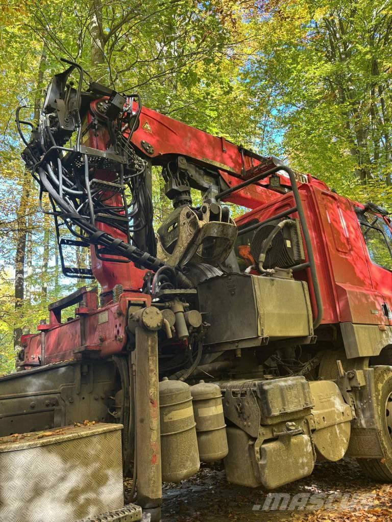 DAF CF 510 목재 트럭