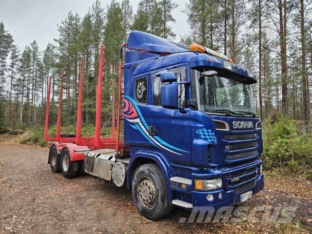 Scania R 730 목재 트럭