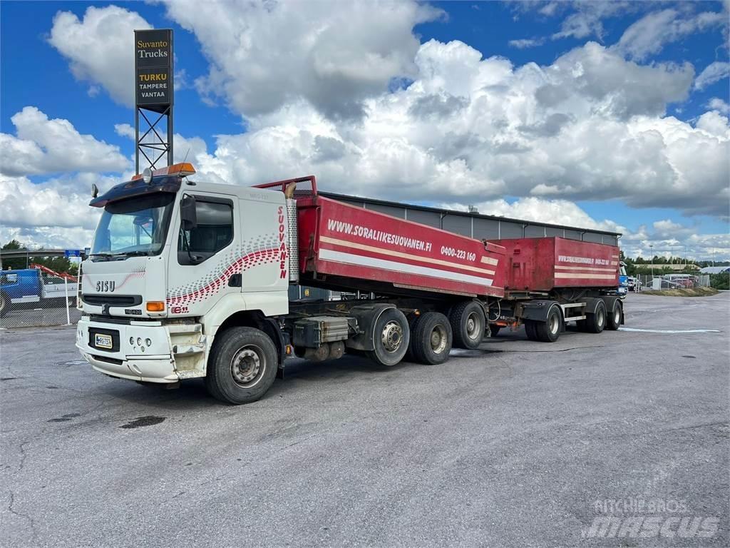 Sisu E11M-420 8X4 덤프 트럭
