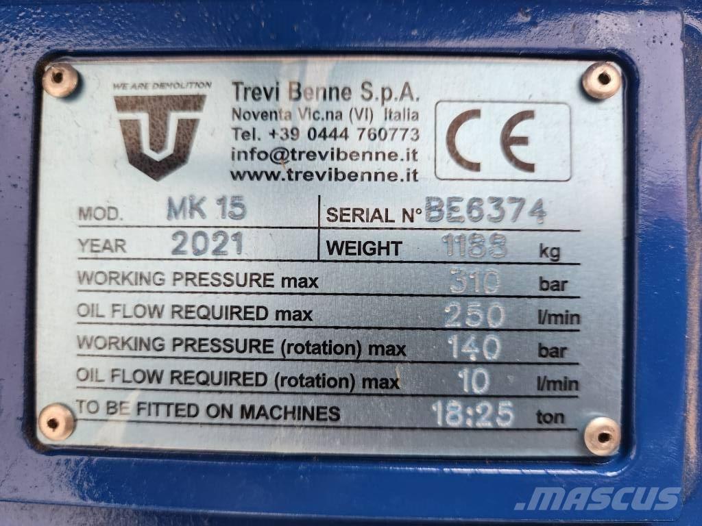 Trevibenne MK15 크러셔