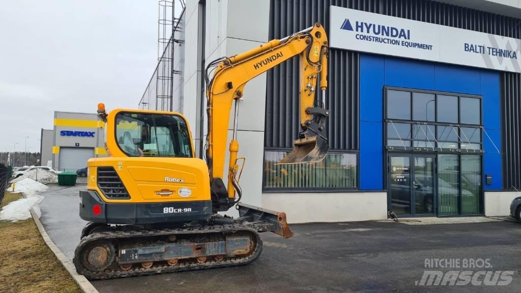 Hyundai R80CR-9A 중형굴삭기 7톤-28톤