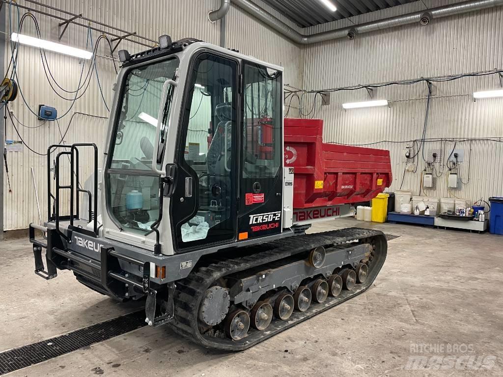 Takeuchi TCR50-2  궤도식 덤프