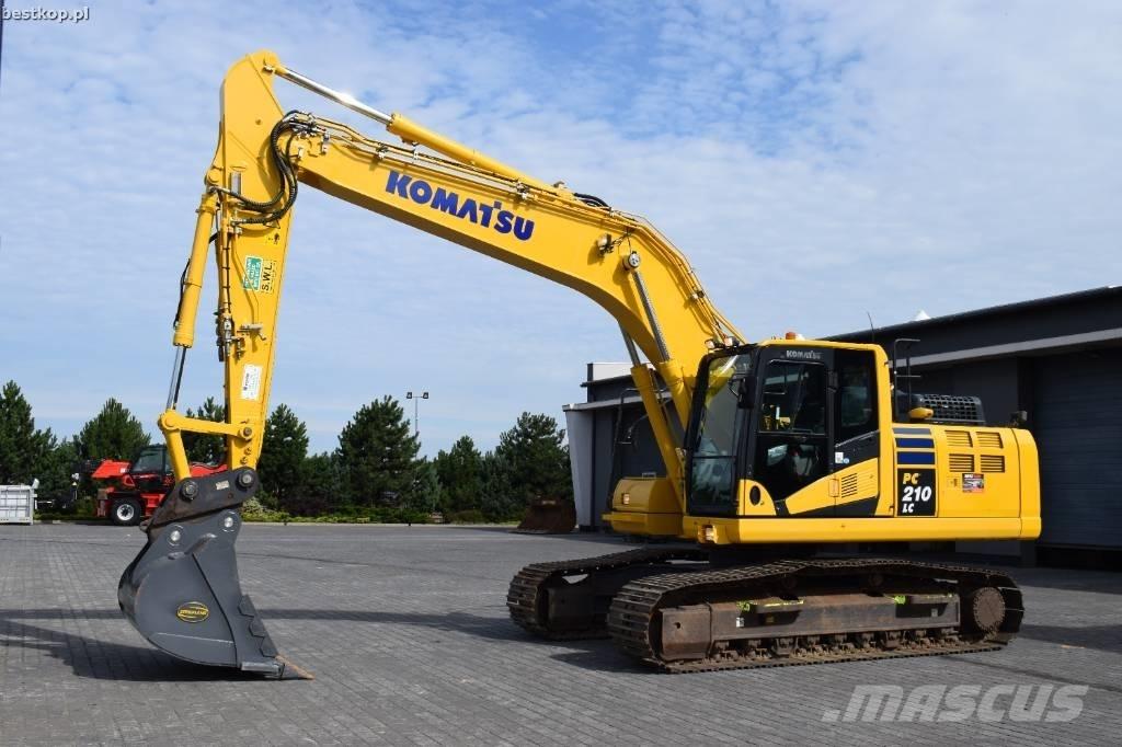 Komatsu PC 210 LC-11 대형 굴삭기 29톤 이상