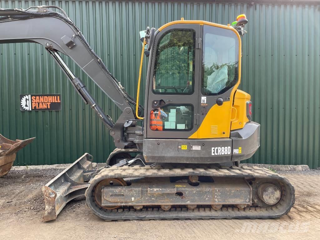 Volvo ECR 88 D PRO 중형굴삭기 7톤-28톤
