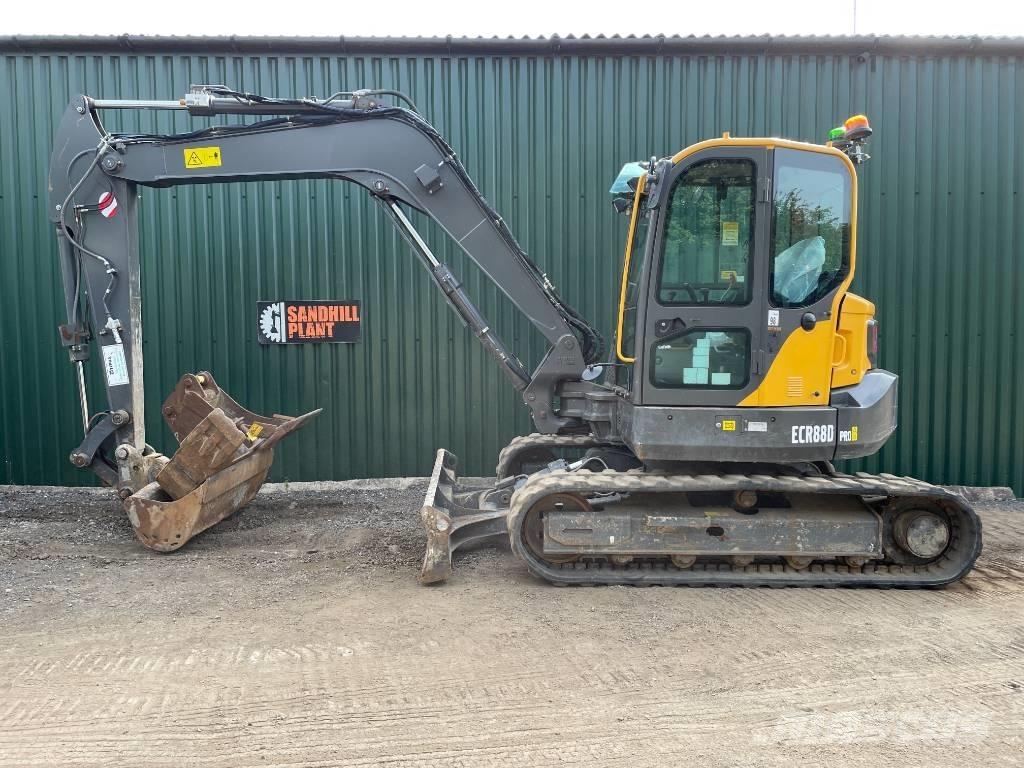 Volvo ECR 88 D PRO 중형굴삭기 7톤-28톤