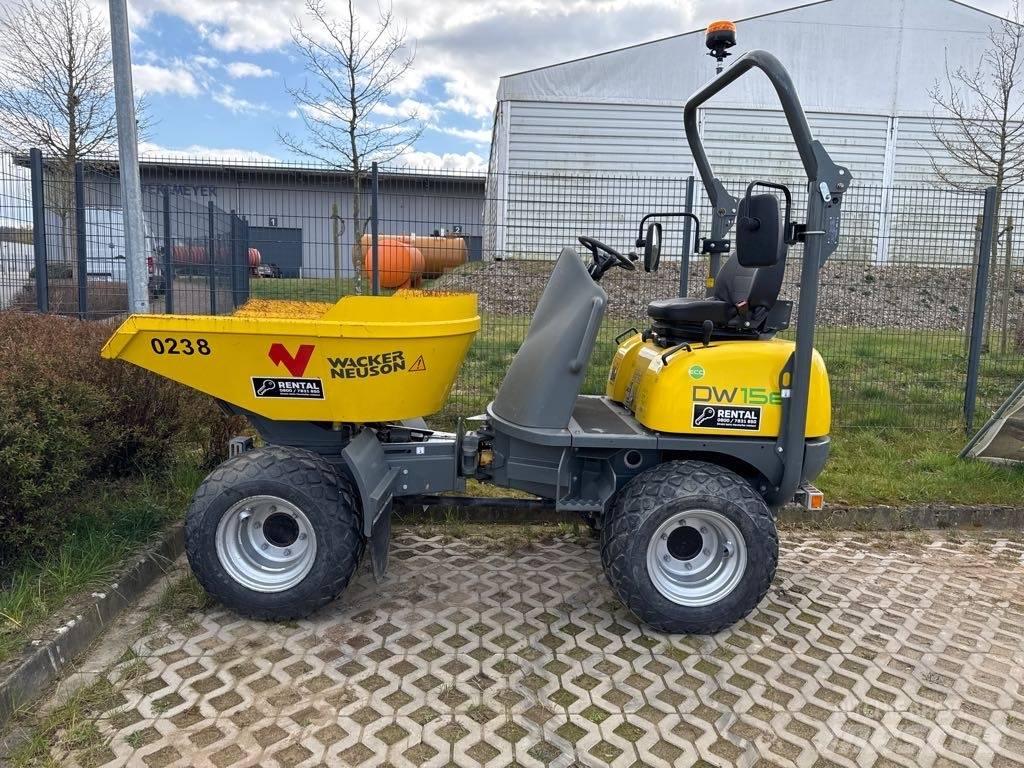 Wacker Neuson DW15e 건설현장 덤프트럭