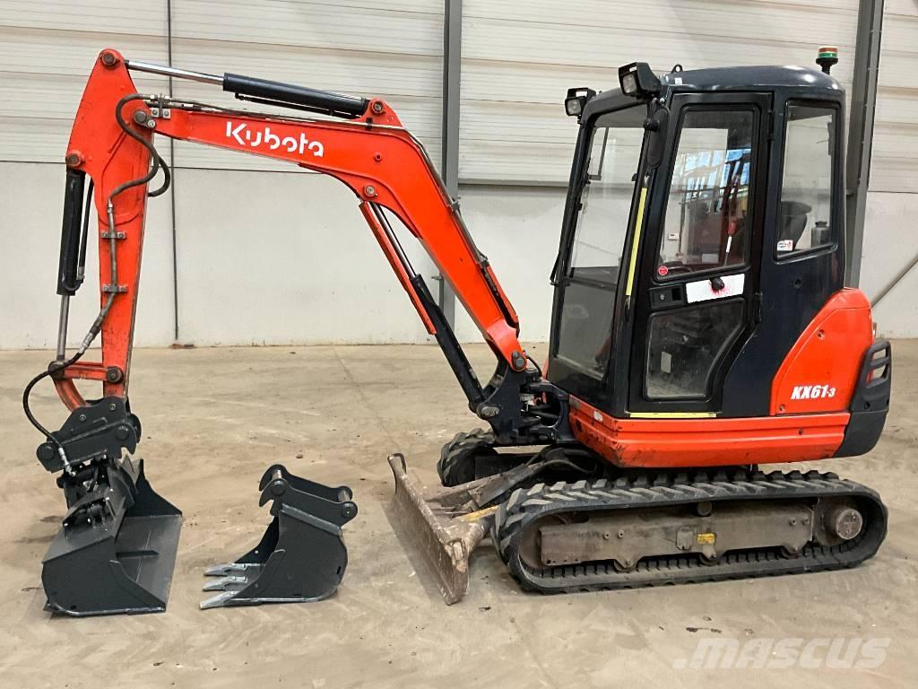 Kubota KX 61-3 소형 굴삭기 7톤 미만