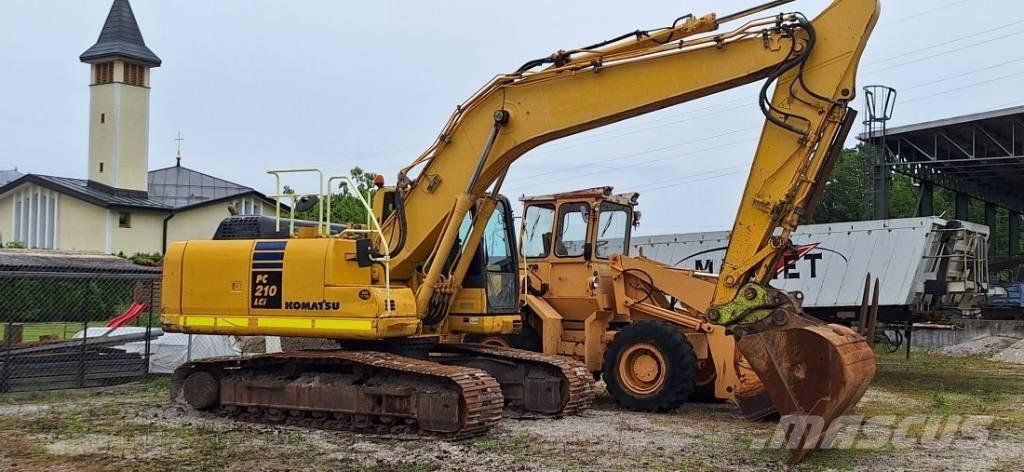 Komatsu PC 210 대형 굴삭기 29톤 이상
