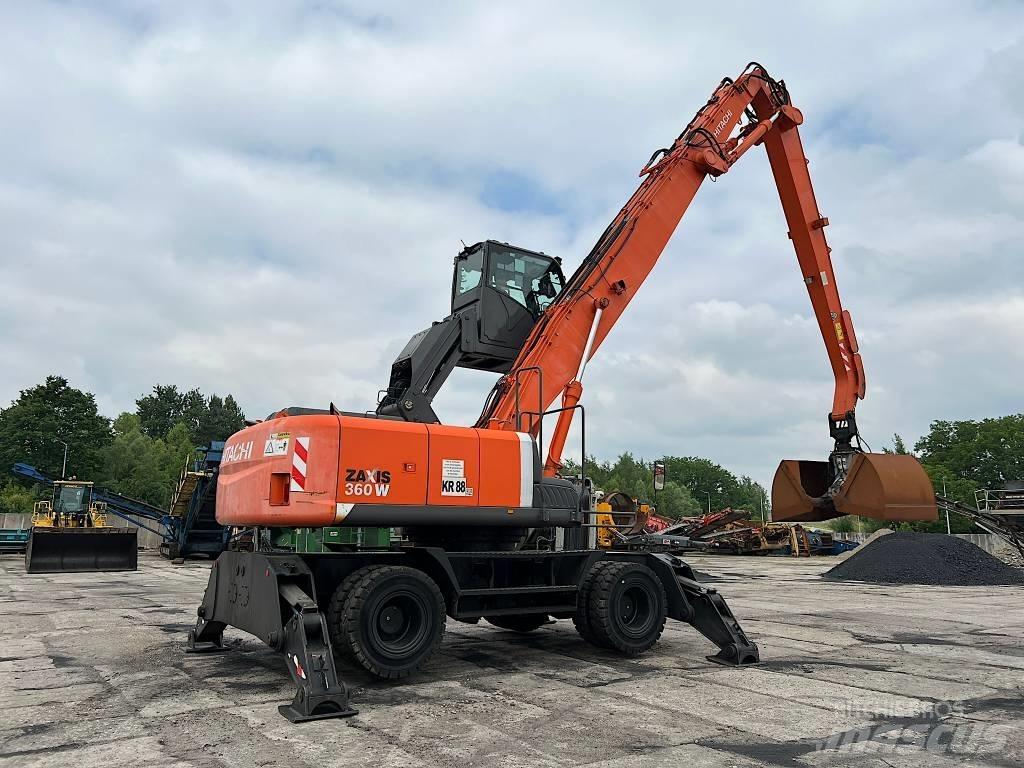 Hitachi ZX360 W-3 폐기물/산업 처리기