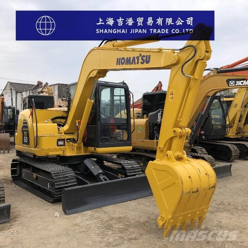 Komatsu PC 60-8 소형 굴삭기 7톤 미만