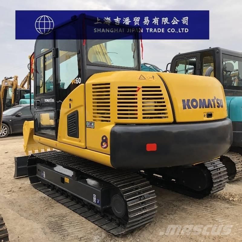 Komatsu PC 60-8 소형 굴삭기 7톤 미만