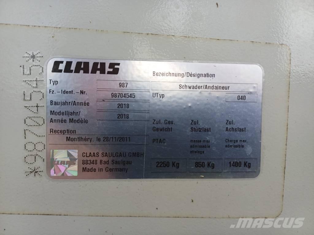 CLAAS Liner 2800 윈드로어
