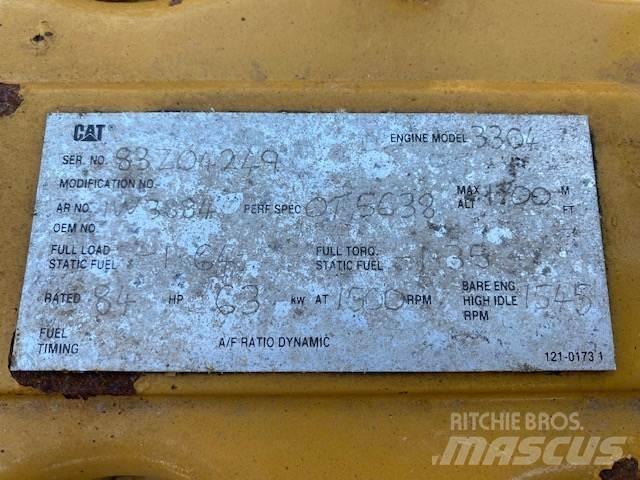 CAT 3304 디젤 발전기