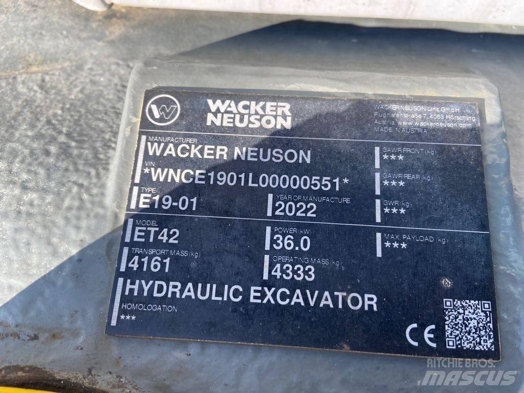 Wacker Neuson ET42 대형 굴삭기 29톤 이상