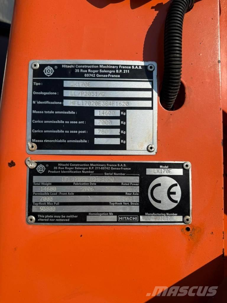 Hitachi LX 170 E  휠로우더