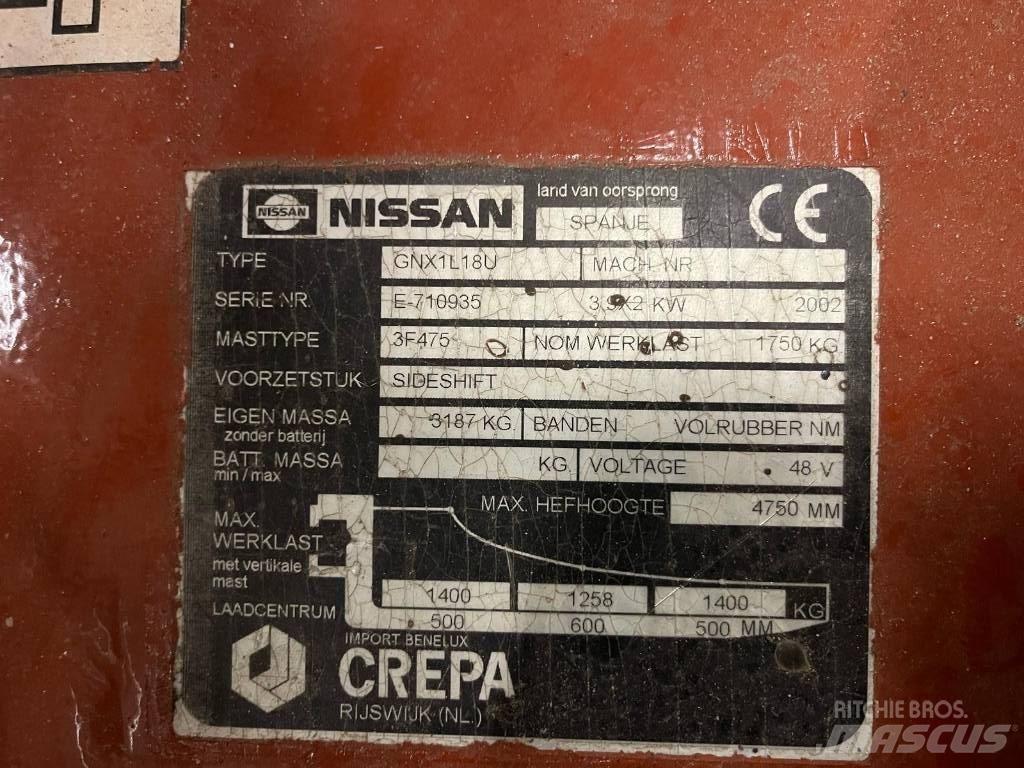 Nissan HP18 전동 지게차
