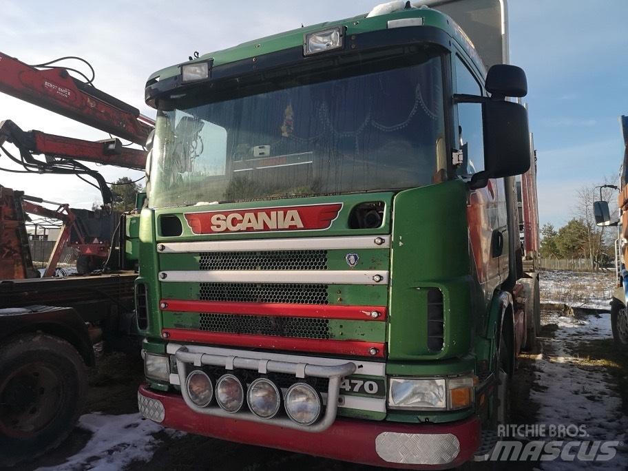 Scania 124 크레인 트럭