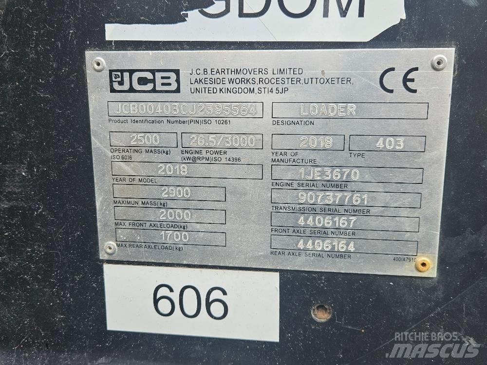 JCB 403 미니 로더