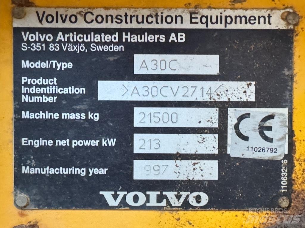 Volvo A 30 C 연결식 홀러
