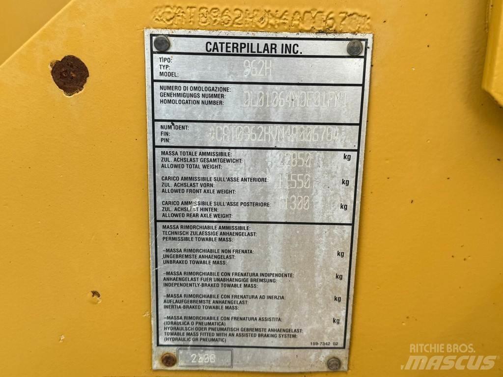 CAT 962H  휠로우더