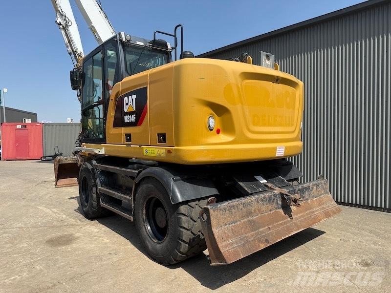 CAT M314F  휠 굴삭기