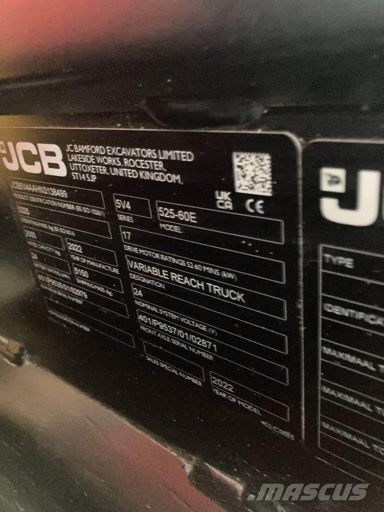 JCB 525-60 E 텔러 핸들러