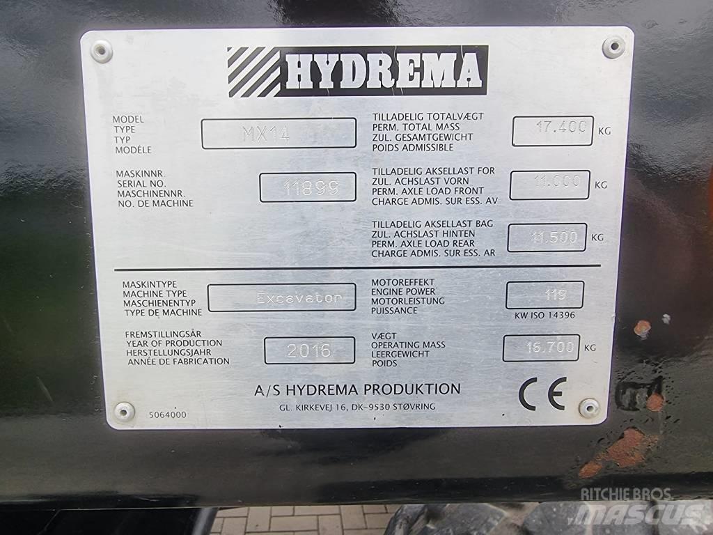 Hydrema MX 14  휠 굴삭기