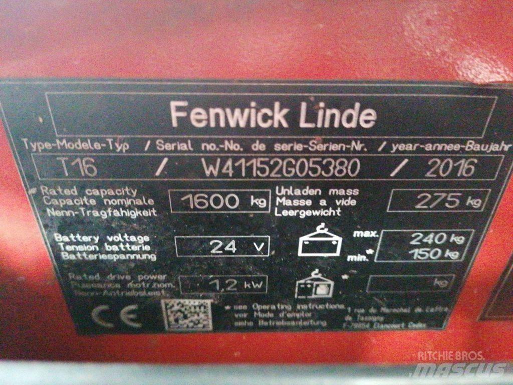 Linde T16 경량 리프터
