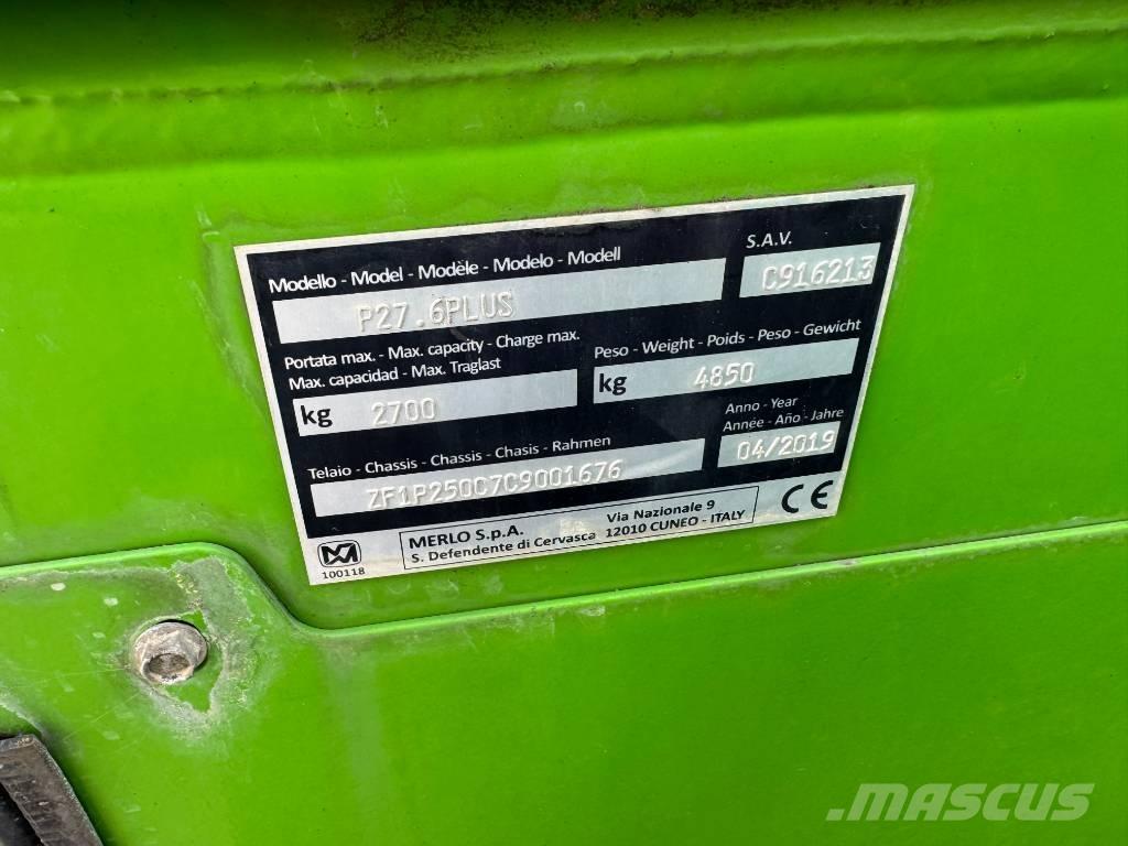 Merlo P27.6 Plus 텔러 핸들러