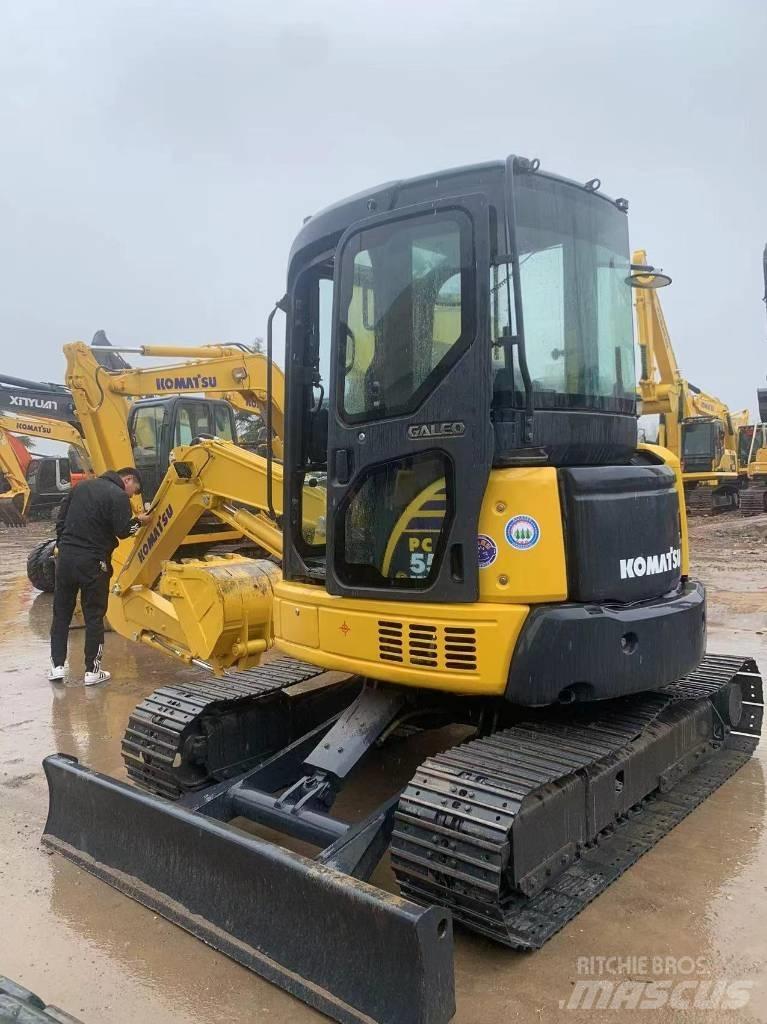 Komatsu PC 55 MR-2 소형 굴삭기 7톤 미만