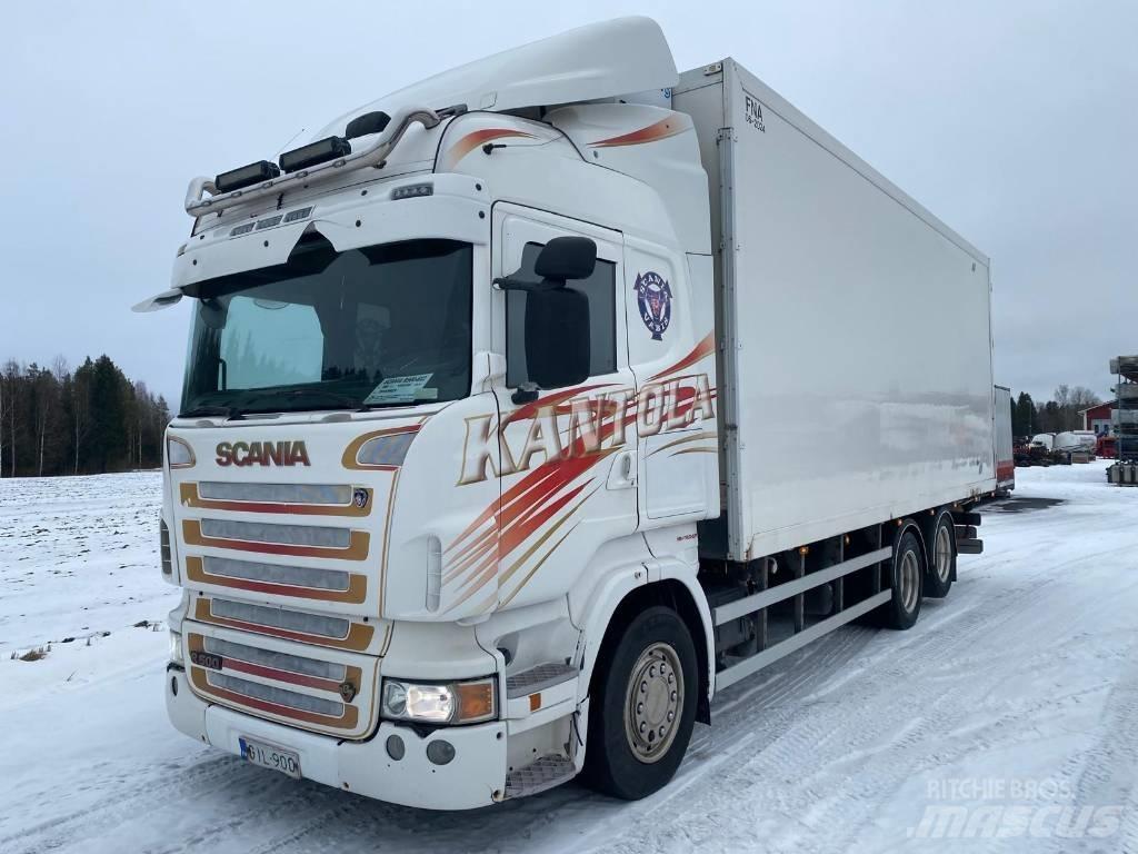 Scania R 500 탑차 트럭